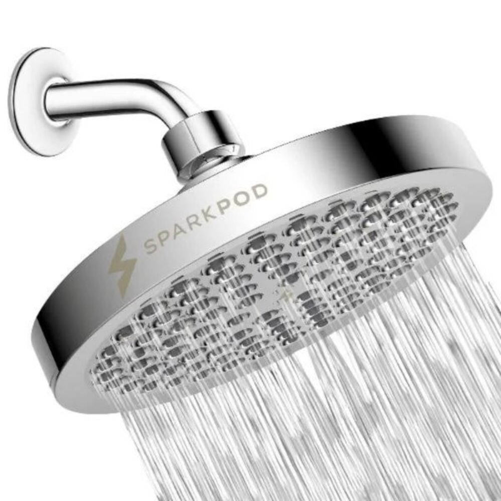 SPARKPOD 6” Luxury Round Rain Shower Head